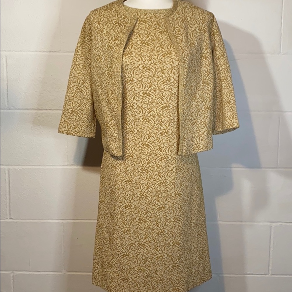 SOLDSOLDSOLD Vintage 50s/60s wool knit dress set